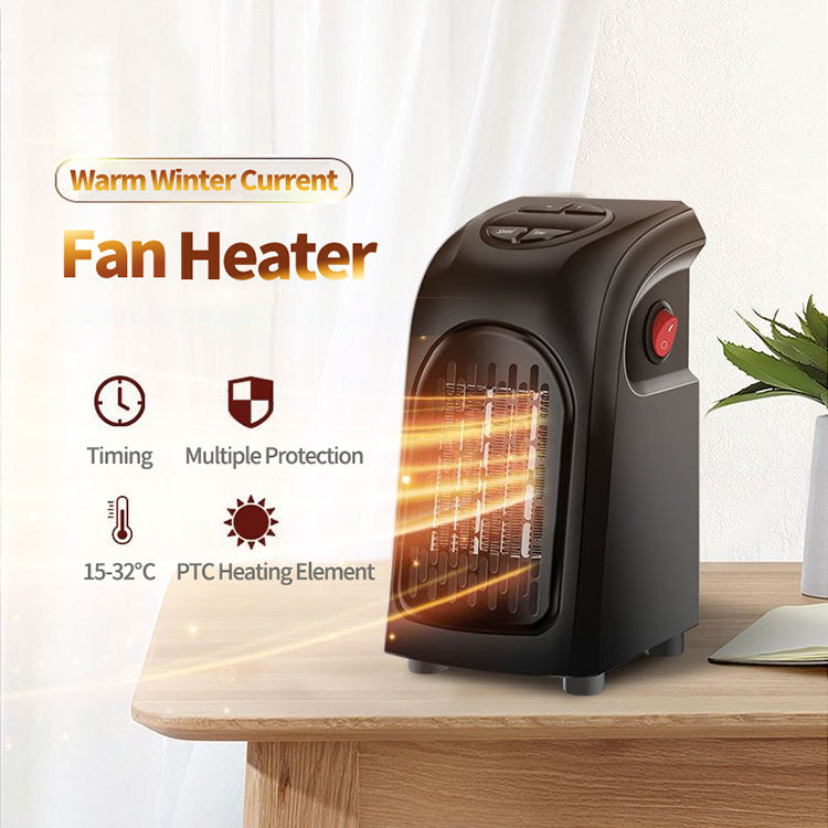 Mini Electric Home Heaters Fan For Home Office Camping