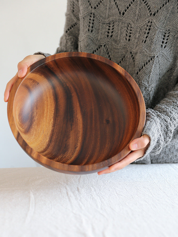 Natural Wooden Bowl | Fruit Bowl | Salad Bowl