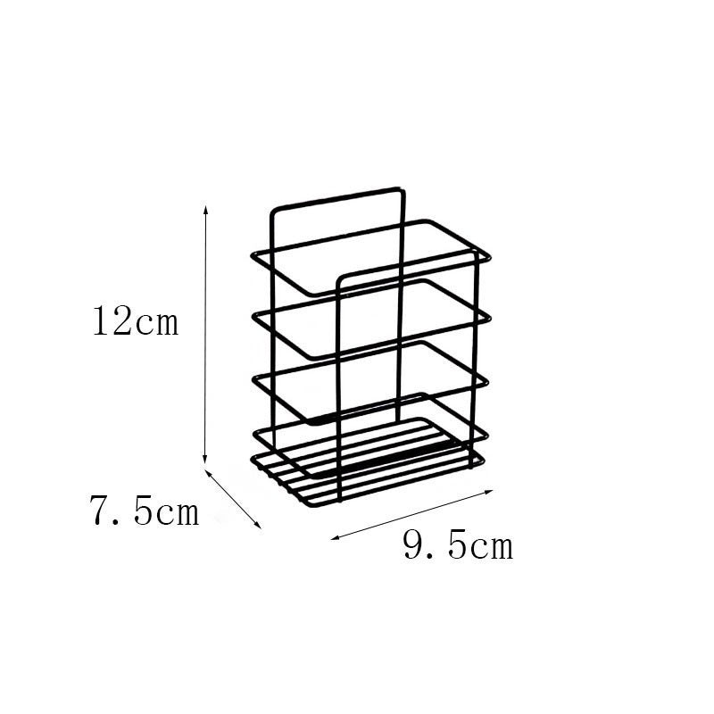 Iron Triangle Bathroom Storage Rack Set