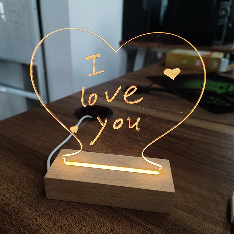 Brilliant Messages: USB Light-Up Board with Pen